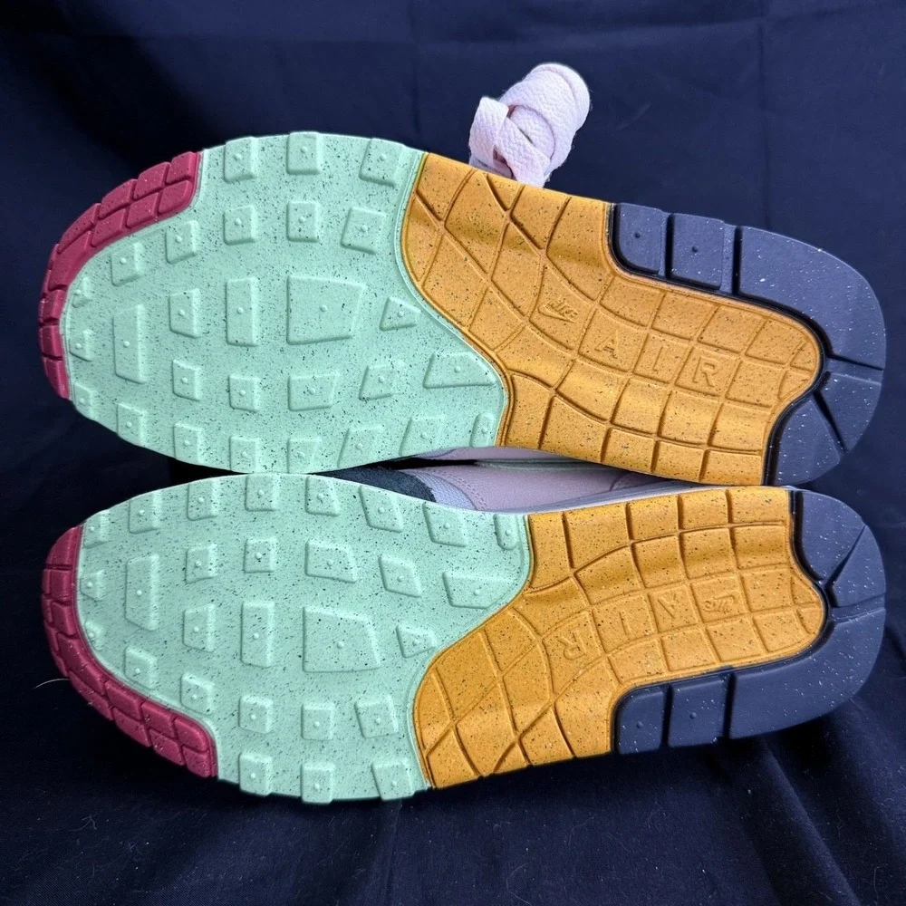 Nike Mens Air Max 1 Easter Celebration Leather Sneakers Shoes FZ4133-640 Sz 8.5